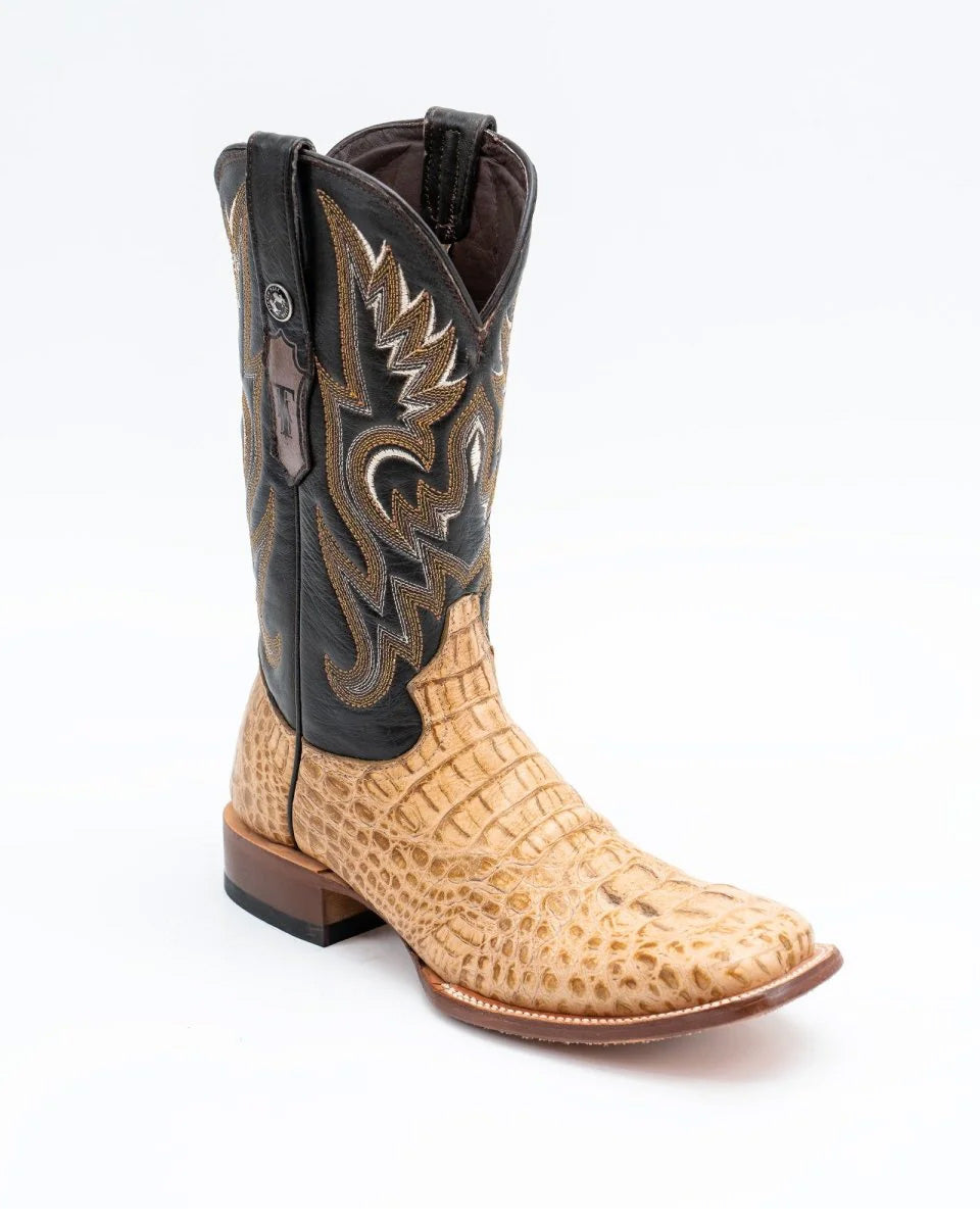 TANNER MARK MEN'S Caiman Hornback Orix Western Boots