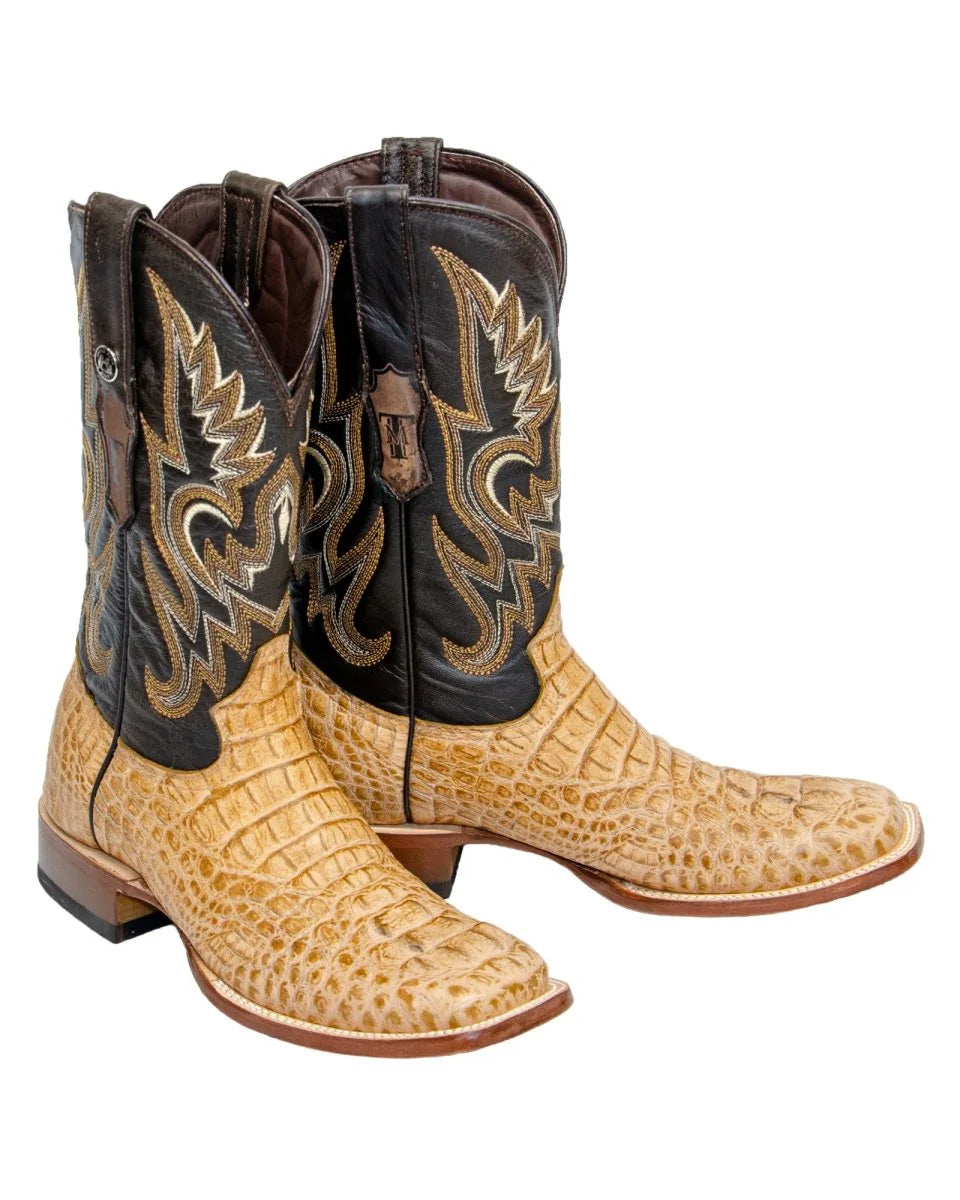 TANNER MARK MEN'S Caiman Hornback Orix Western Boots