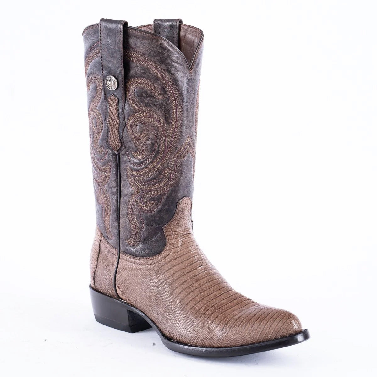 TANNER MARK EXOTIC LEATHER Lizard MD KT Cowboy Boots