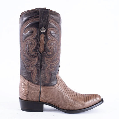 TANNER MARK EXOTIC LEATHER Lizard MD KT Cowboy Boots