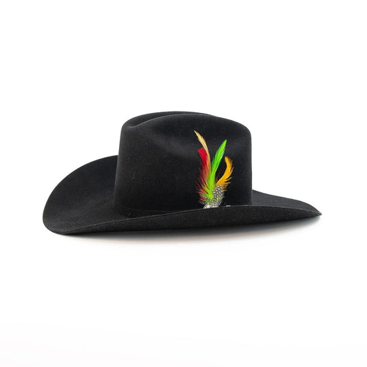 SEMENTAL Black 5X Sinaloa 4" Brim Felt Cowboy Hat